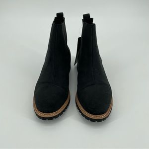 Toms Cleo Boot - Women's Size 8 Water Resistance Black Leather